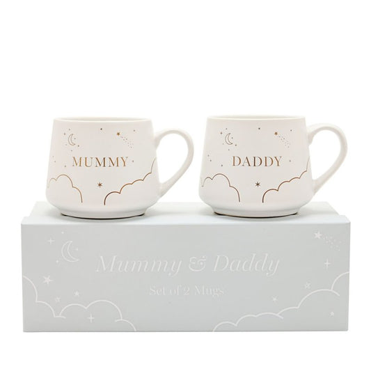 Mummy And Daddy Matching Mugs